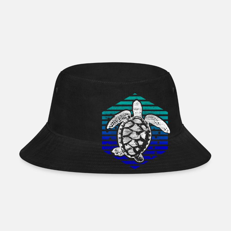 Turtle shell animals' Bucket Hat 